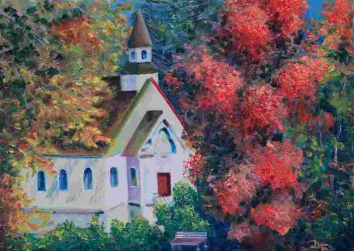 The White Little Church - Doina Falcon