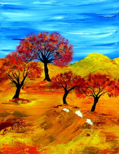 LES FEUILLES D'AUTOMNE - Marie-France Busset