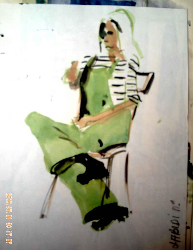 Model vivant 3 - Mohamed Labidi - Click to enlarge
