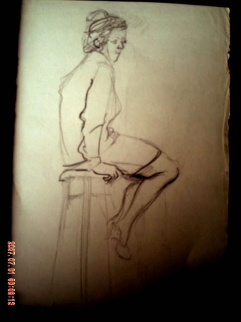 Model vivant 13 - Mohamed Labidi