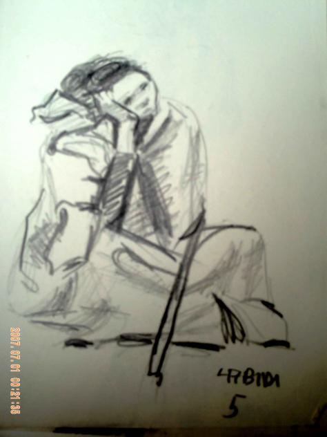 Model vivant 15 - Mohamed Labidi