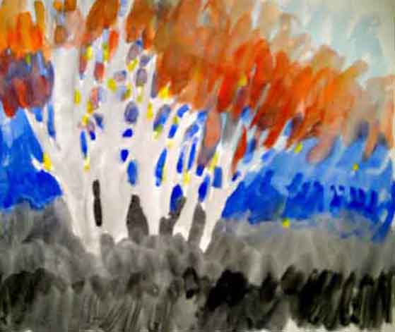 Figuiers en automne - Mohamed Labidi