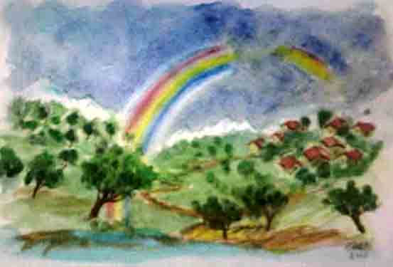 Illusration en aquarelle - Mohamed Labidi