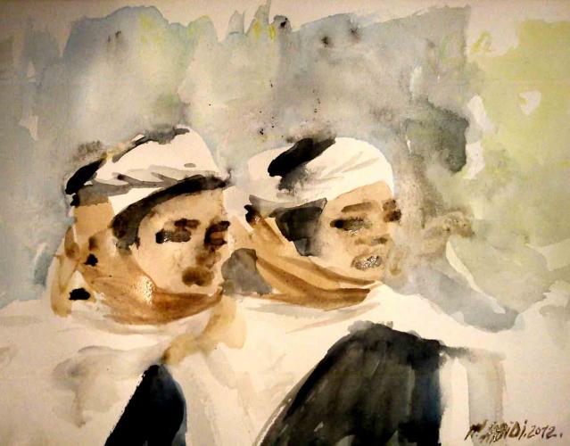 Folklore Algérien. - Mohamed Labidi - Cliquer pour afficher en grand
