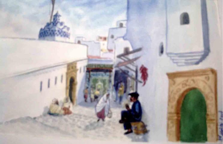 Fontaine de la mosquée (Alger). - Mohamed Labidi - Click to enlarge