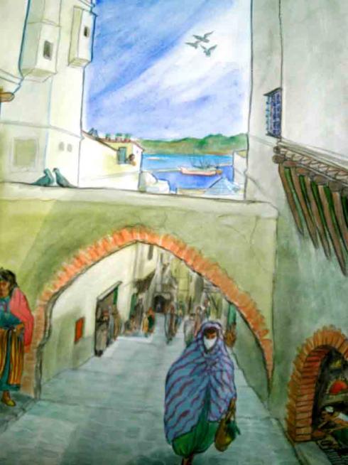 Les hauteurs de la citadelle. - Mohamed Labidi