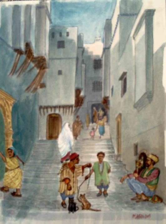 Enfants et chats - Mohamed Labidi