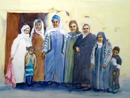 Famille à Biskra(Algerie) - Mohamed Labidi