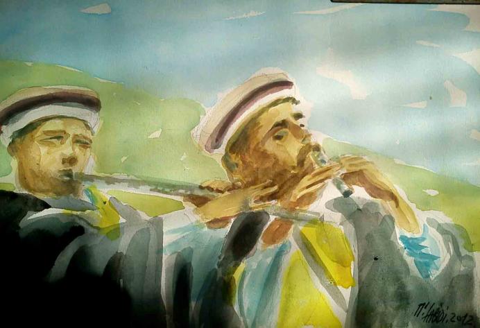 Folklore Algérien.1 - Mohamed Labidi - Cliquer pour afficher en grand