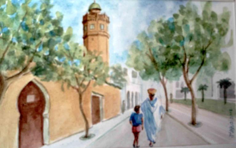 Vielle mosquée dans Ouest d'Algerie. - Mohamed Labidi - Cliquer pour afficher en grand