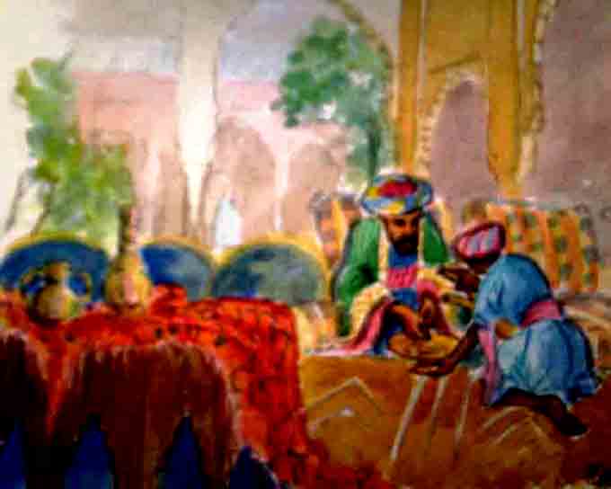 Les ablutions du prince - Mohamed Labidi - Click to enlarge