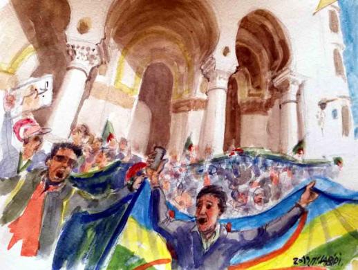 La grande poste Alger. - Mohamed Labidi