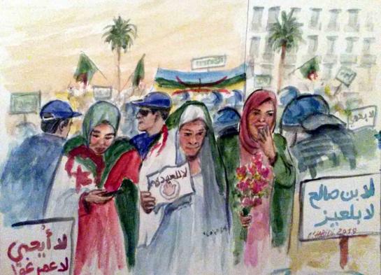 Liberté femmes Algérienne  2019 - Mohamed Labidi