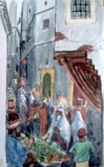 Marché aux herbes - Mohamed Labidi
