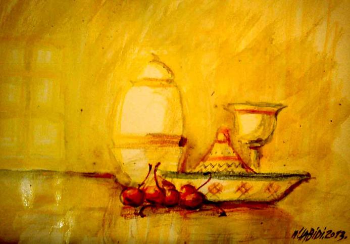 Tajine aux cerises - Mohamed Labidi - Click to enlarge