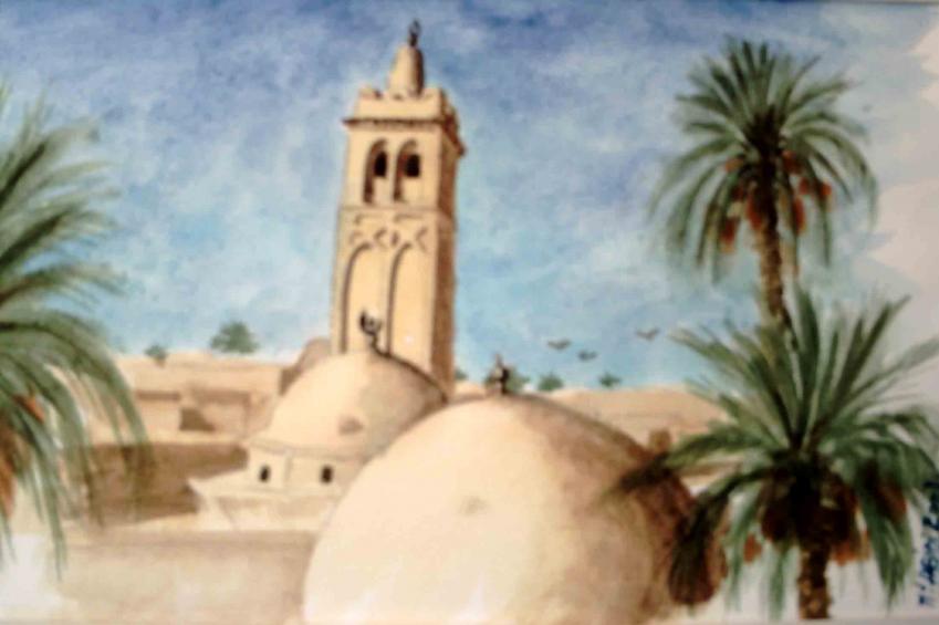 Mosquée de Sidi Okba (Biskra Algerie). - Mohamed Labidi - Click to enlarge