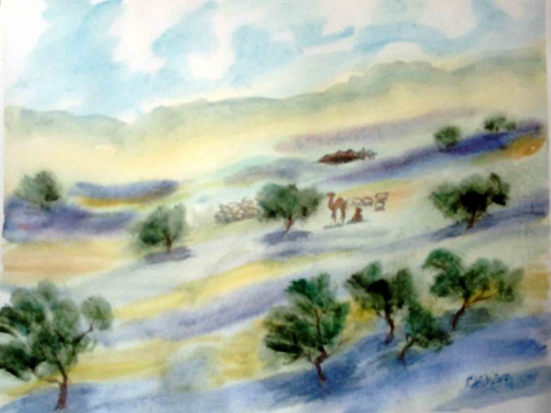 Paturages - Mohamed Labidi - Click to enlarge