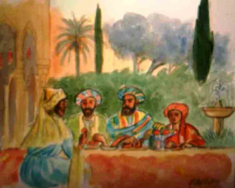 Repas du soir - Mohamed Labidi - Click to enlarge