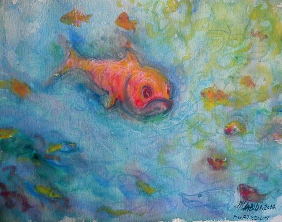 Poisson rouge - Mohamed Labidi