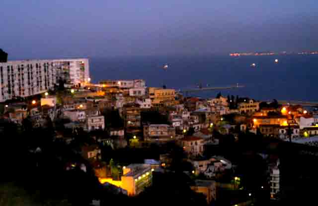 Fin de journée sur Alger - Mohamed Labidi - Click to enlarge