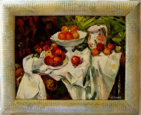 Cezanne - Pommes et oranges - Alain Dreyer