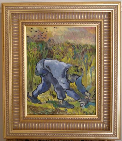 Van Gogh - Le moissonneur - Alain Dreyer