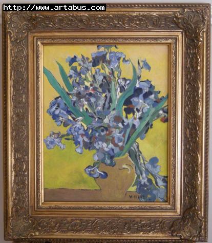 Van Gogh - Vase d'iris - Alain Dreyer
