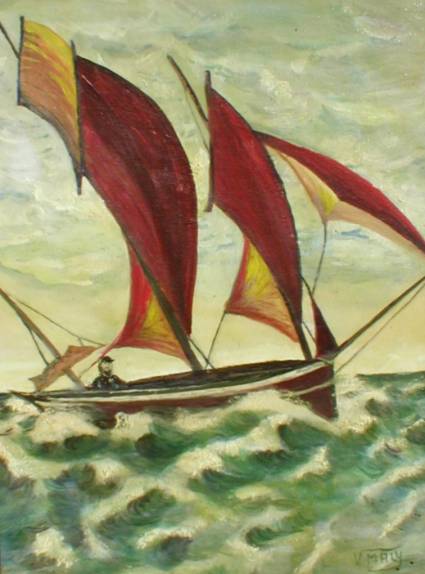 voilier - Véronique Maly