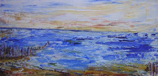 plage de normandie.... - Patricia Grandjean - Cliquer pour afficher en grand