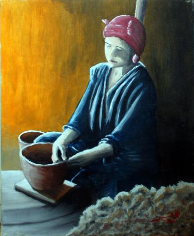 la potière de sejnan - Lotfi Seghaier