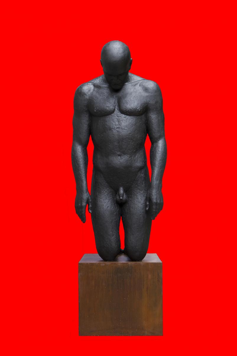 Kneeling - Ivan Korzhev - Click to enlarge