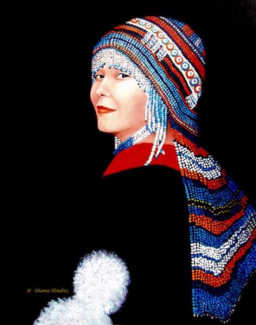 Alutiiq Girl - Dianne Roberson Hendrix