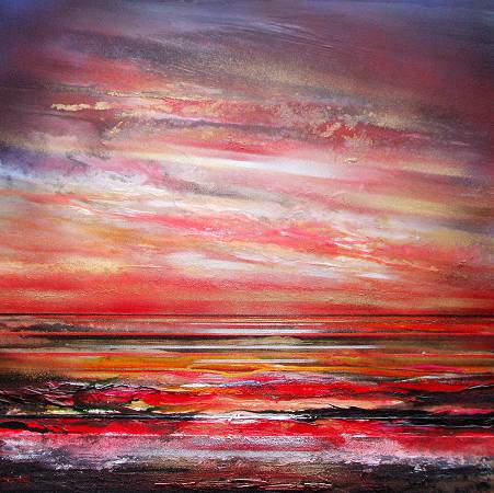Druridge bay Sunset series no10 - Mike Bell