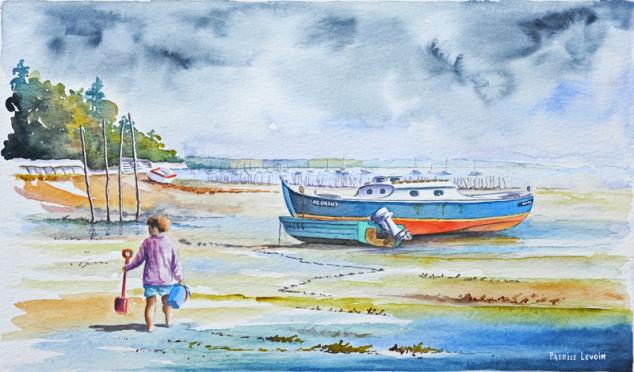 Le Bassin d'Arcachon - Vers les Jacquets - Patrice Levoin - Click to enlarge