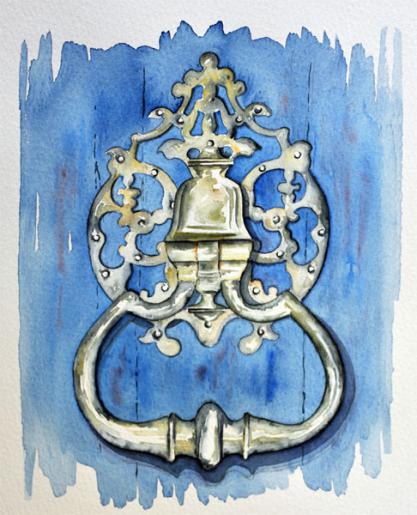 Bordeaux - Heurtoir de porte - Patrice Levoin