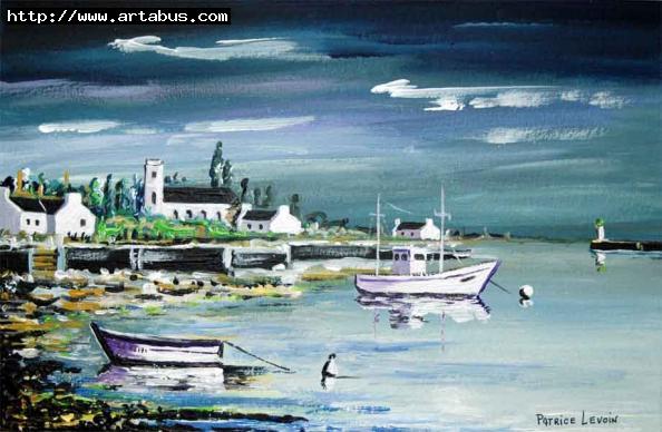 Le golfe du Morbihan - l'île aux moines - Patrice Levoin - Cliquer pour afficher en grand