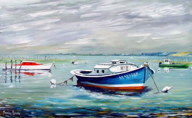 Pinasse au Cap Ferret - Patrice Levoin - Click to enlarge