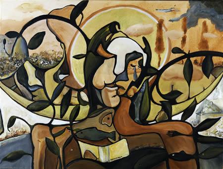 Automatic Painting of Christ - Andrew Ostapenko