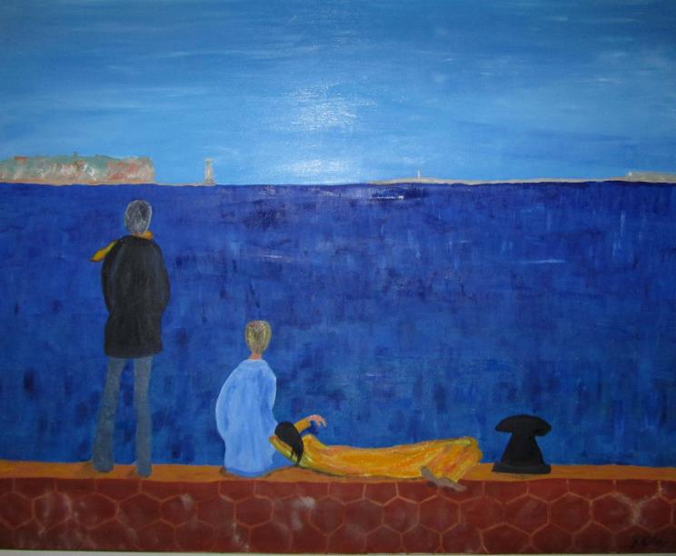 Au bord de la mer - Gabrielle Keller - Click to enlarge