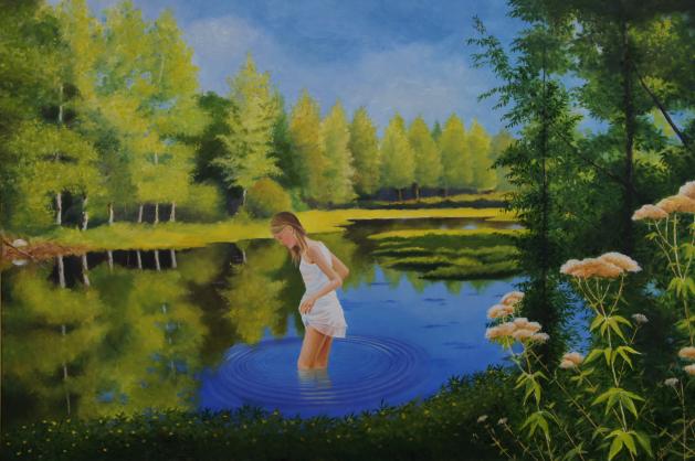 Dans Le Miroir - François Despalle - Click to enlarge