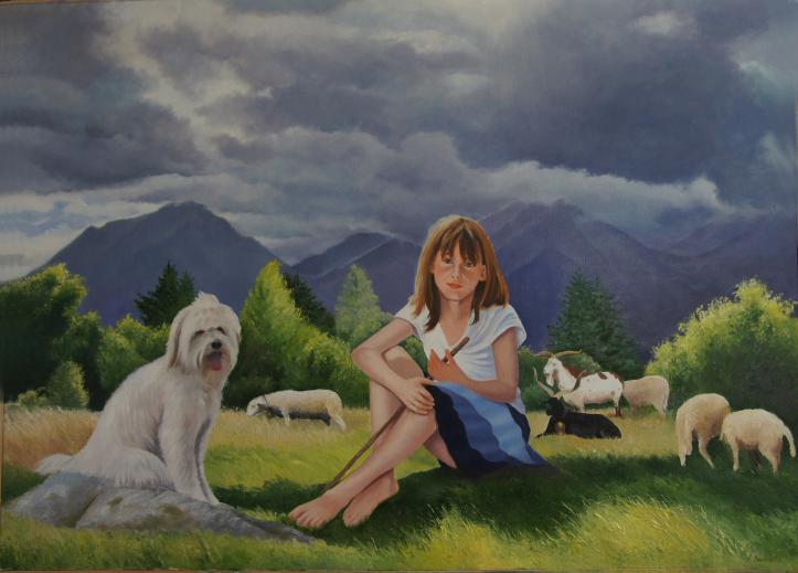 La Petite Bergère - François Despalle - Click to enlarge