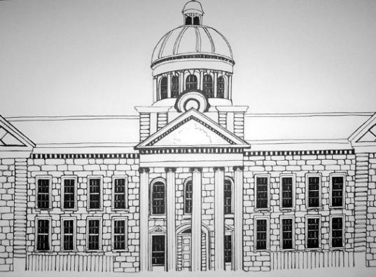 Court House in Kingston - Suzanne Berton