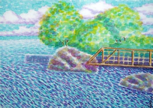 Lake Ontario at Marina - Suzanne Berton