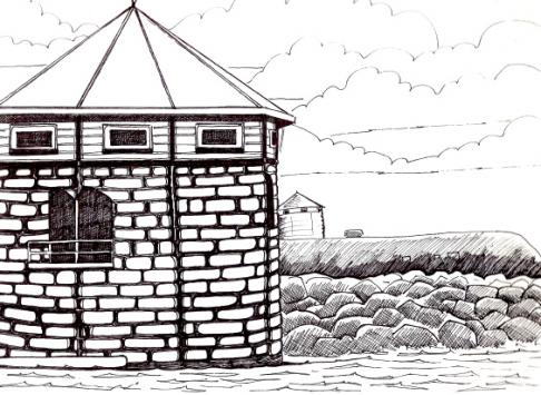 Murney Tower B & W - Suzanne Berton