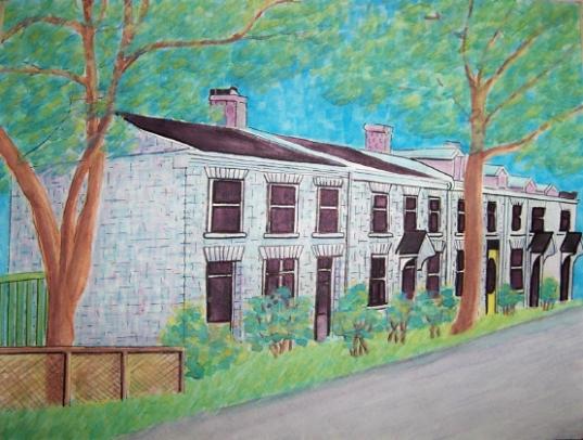Limestone Row Houses - Suzanne Berton