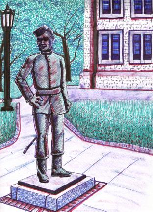 RMC Cadet Statue - Suzanne Berton
