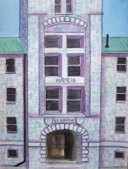 RMC's Dormitory 1912 - Suzanne Berton