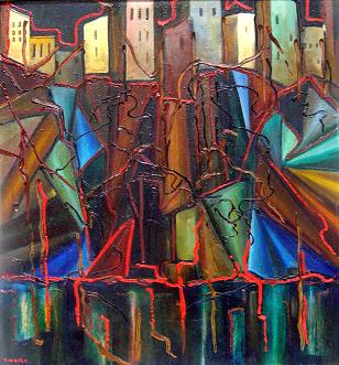 Urban Landscape - Rusiko Plaksina