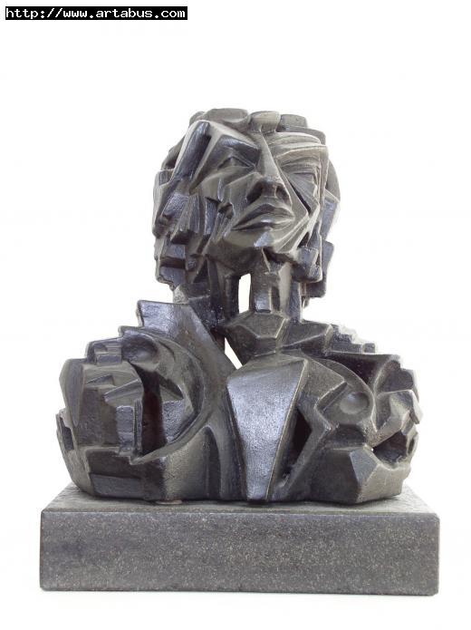 Homme à cravate - Christian Georget