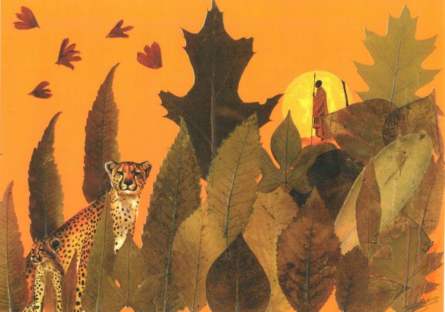 Paysage Africain - Nicole Bourgait - Cliquer pour afficher en grand